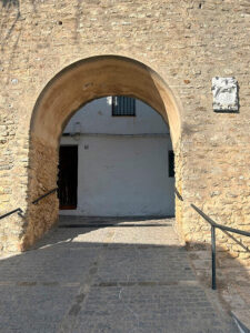 entrada zona amurallada Vejer
